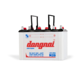 Ắc quy dân dụng đồng nai N25 (12V-25Ah)
