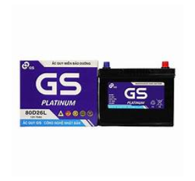 Ắc quy khô GS 80D26L/R (12V-70Ah)